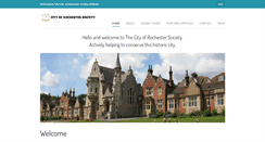 Desktop Screenshot of city-of-rochester.org.uk