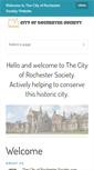 Mobile Screenshot of city-of-rochester.org.uk